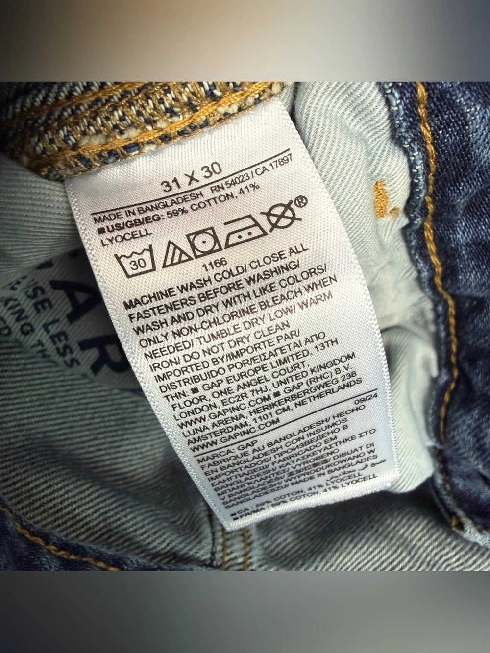 GAP UltraSoft Baggy Carpenter Relaxed Jeans - Picture 6 of 6